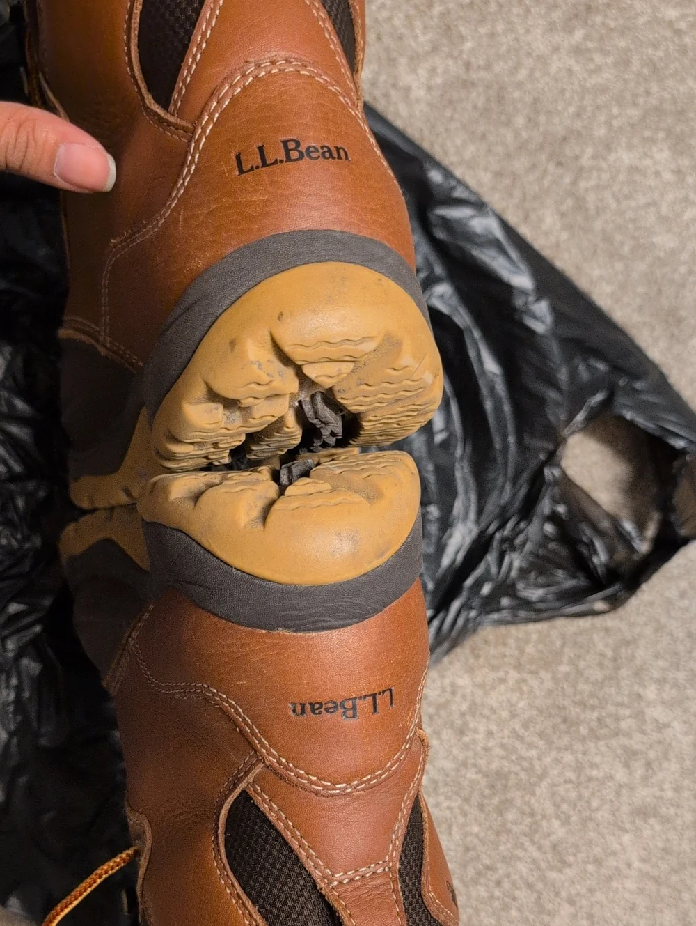 LL Bean Storm Chaser Tek 2.5 Primaloft Leather Duck Boots